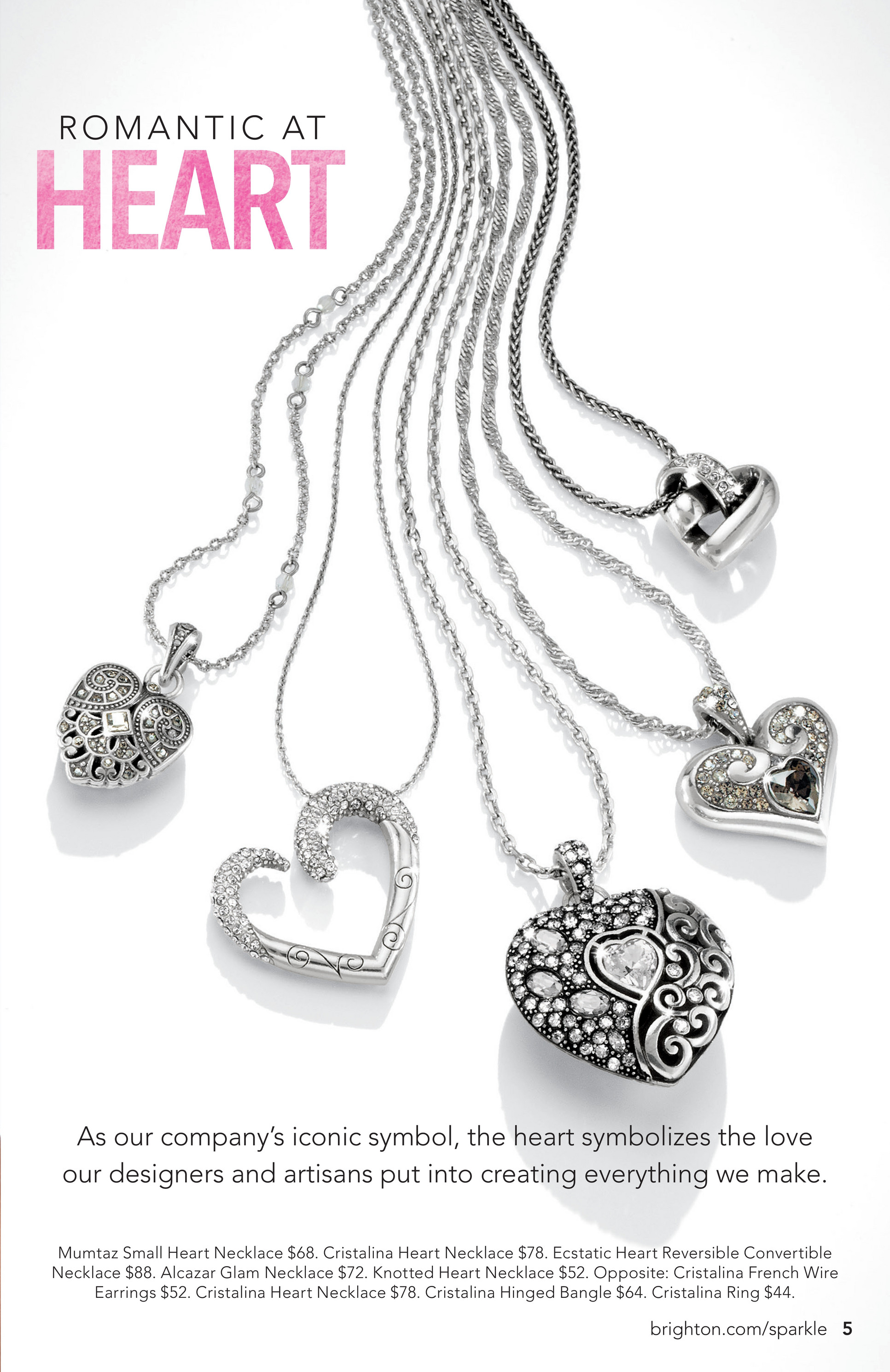 Pandora Knotted Heart Necklace 398078CZ-60