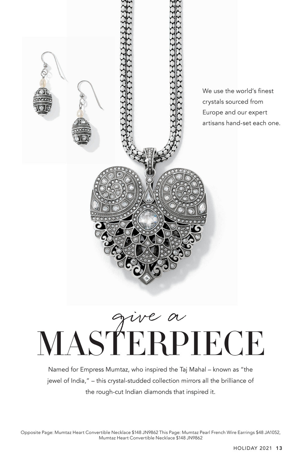 ◆STONEHENgE◆ Silver Heart Long Necklace SC25A31J Stonehenge DAL Silver Necklace Silver 925 Cubic Zirconia