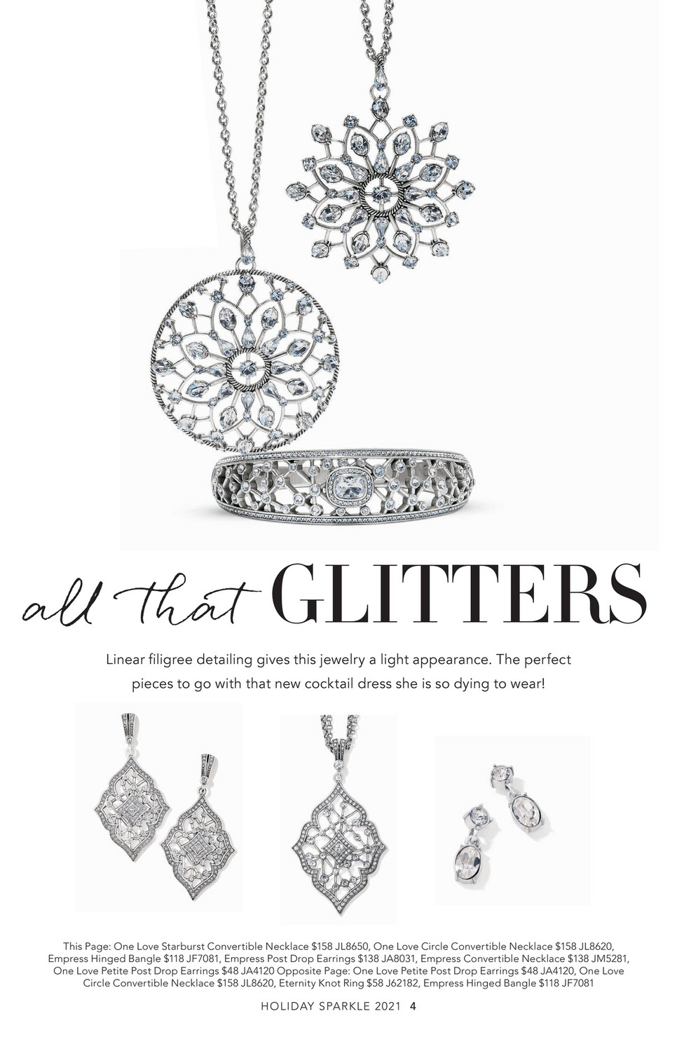 Brighton - Holiday Sparkle Gift Guide - Brighton Mumtaz Heart