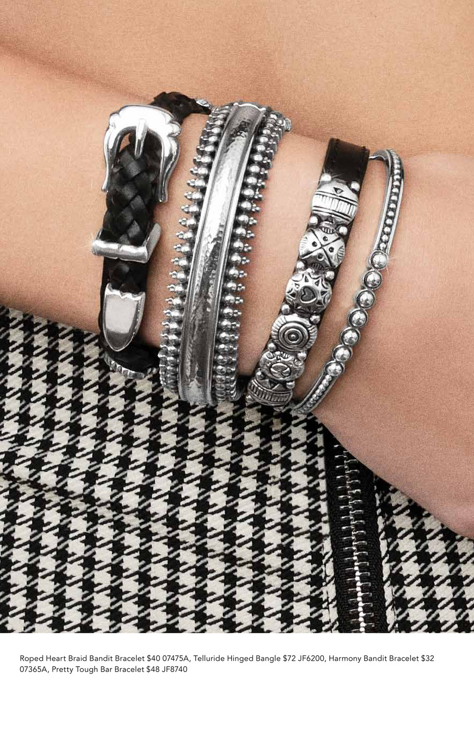 LOTバタフライ75ハンドメイド Brighton - Give Brilliantly - Brighton Roped Heart Braid Bandit