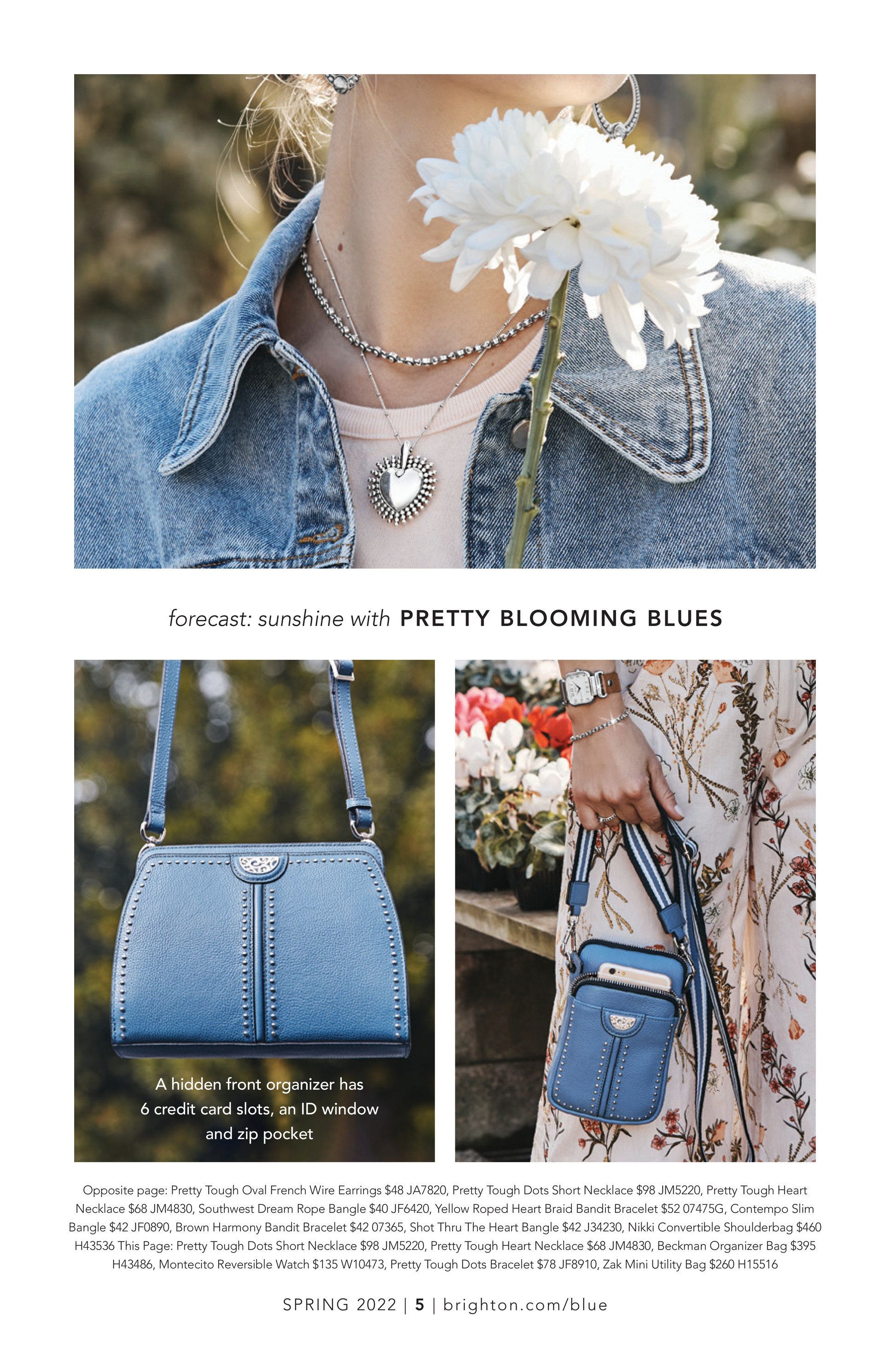 Brighton - Here Comes The Sun - Brighton Zak Mini Utility Bag