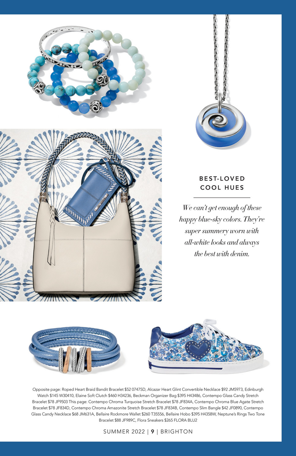 Brighton - Sun Kissed Summer 2022 - Brighton Beckman Organizer Bag