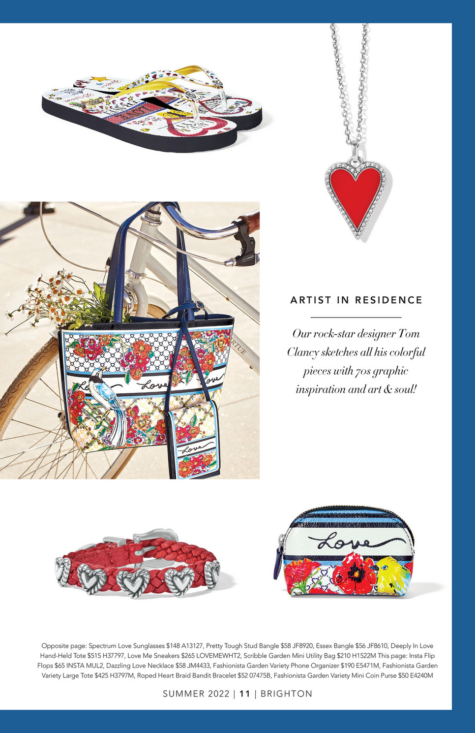 Brighton - Sun Kissed Summer 2022 - Brighton Beckman Organizer Bag