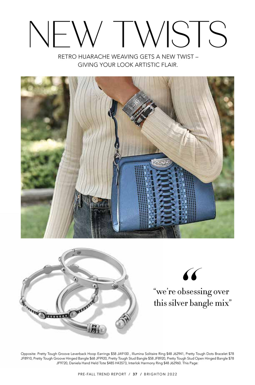 Brighton - October Mailer - Tres Twist Necklace - JN7961