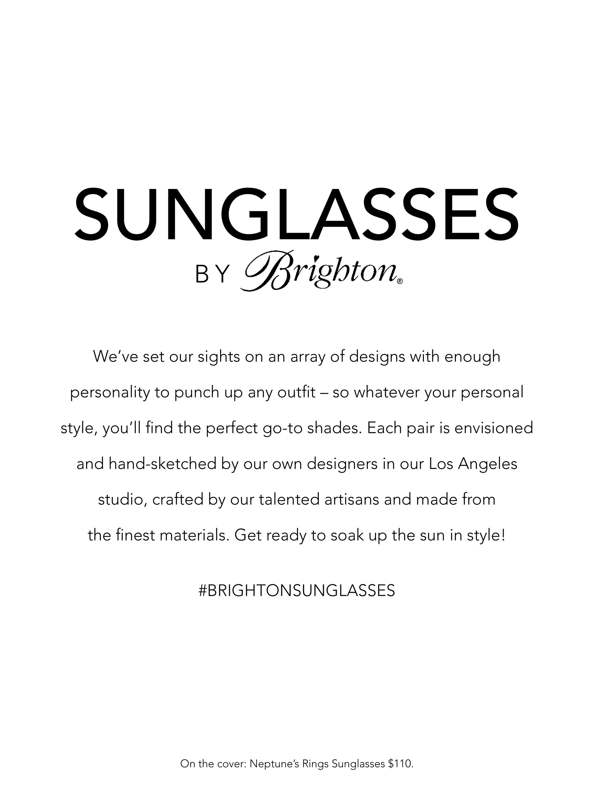 Brighton sales maharani sunglasses