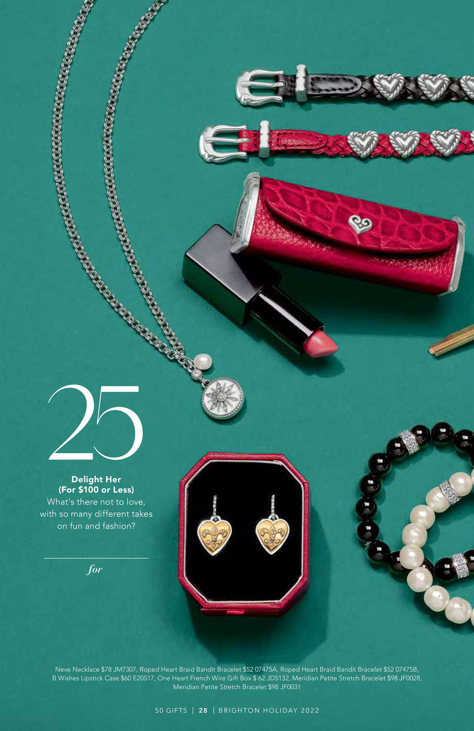 Brighton - 50 Gifts Brighton Spreads - Halo Necklace - JN9052