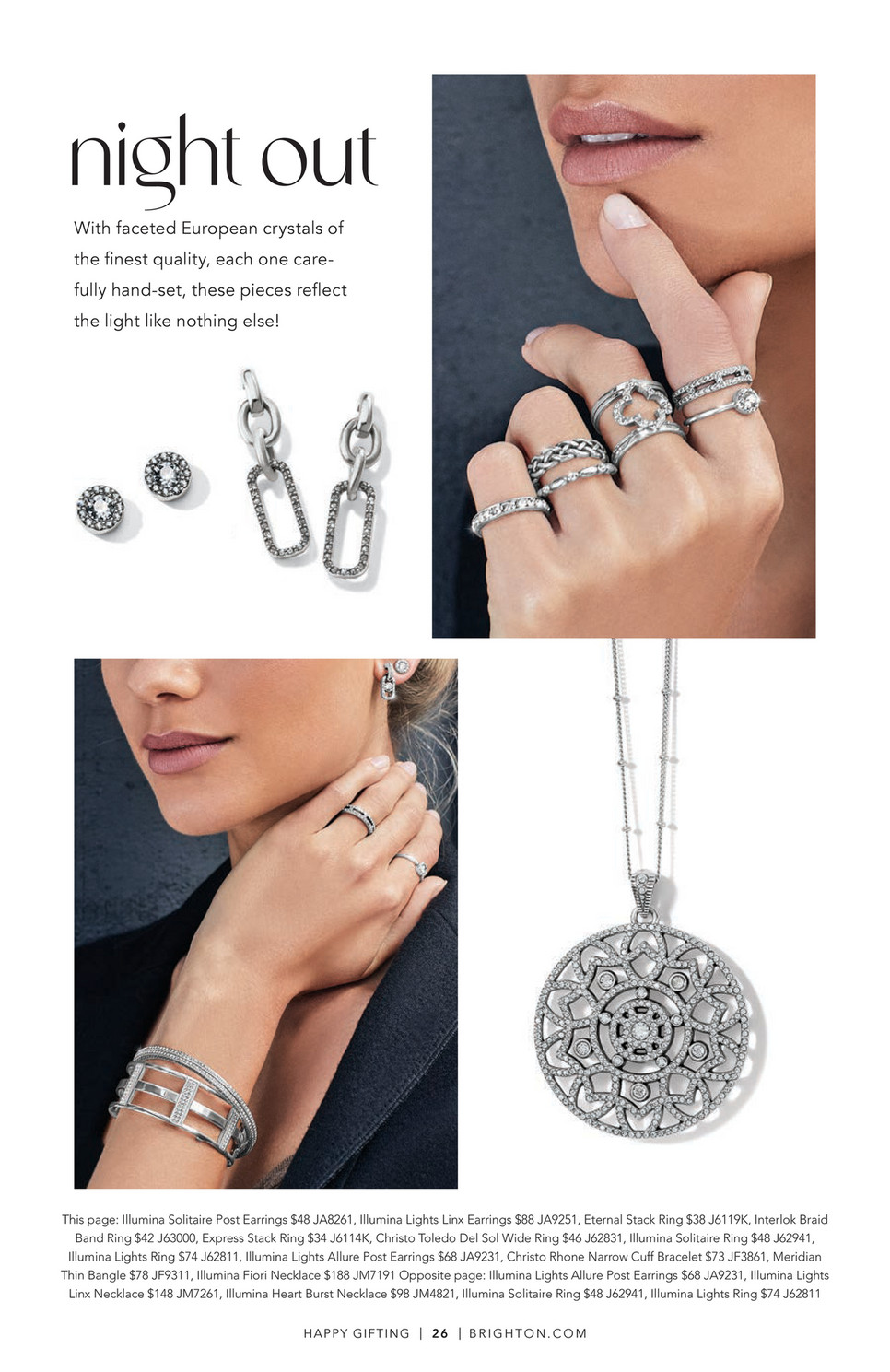 Brighton - Brighton Social Mailer - Illumina Fiori Necklace - JM7191