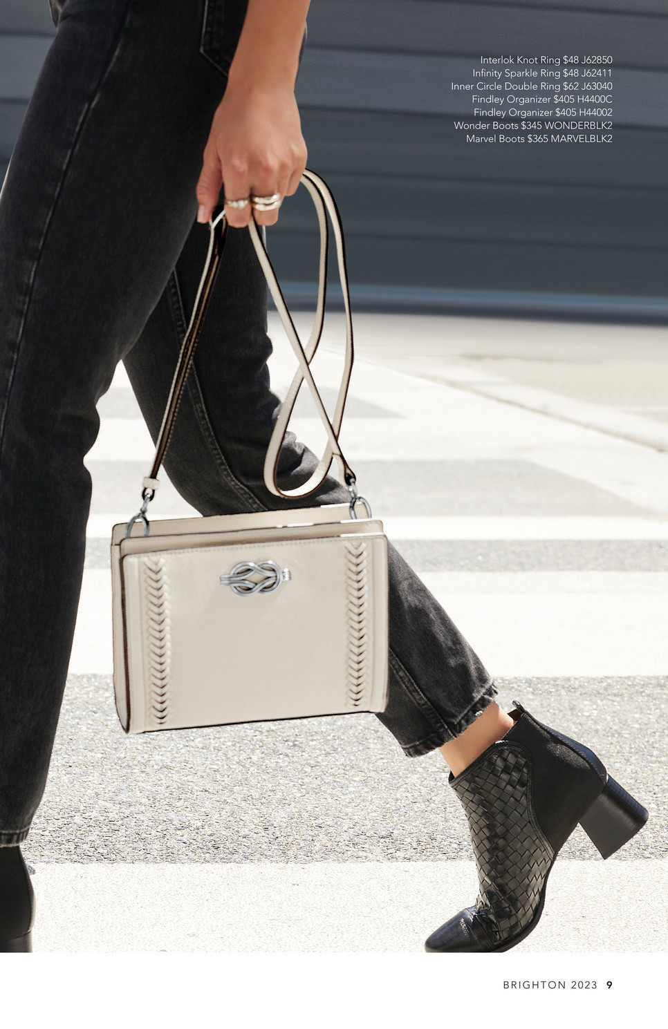 Brighton - Pre Fall Mailer 2023 - Interlok Trellis Leather