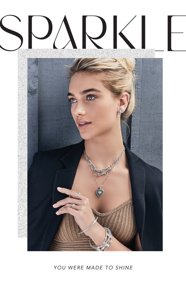 Sparkle4c_Jewelryページ Brighton - Sparkle Lookbook - Illumina Lights Chain Linx Necklace