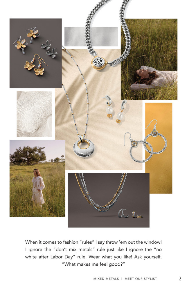 Brighton - Mixed Metals Lookbook - Meridian Petite Short