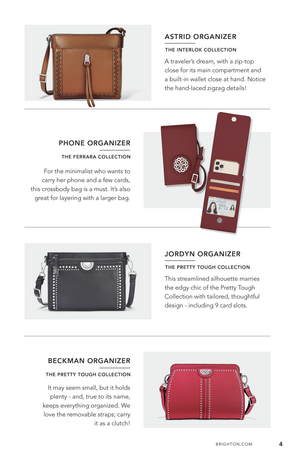 Brighton - Handbag Trends Lookbook - Beckman Organizer Bag - H43487