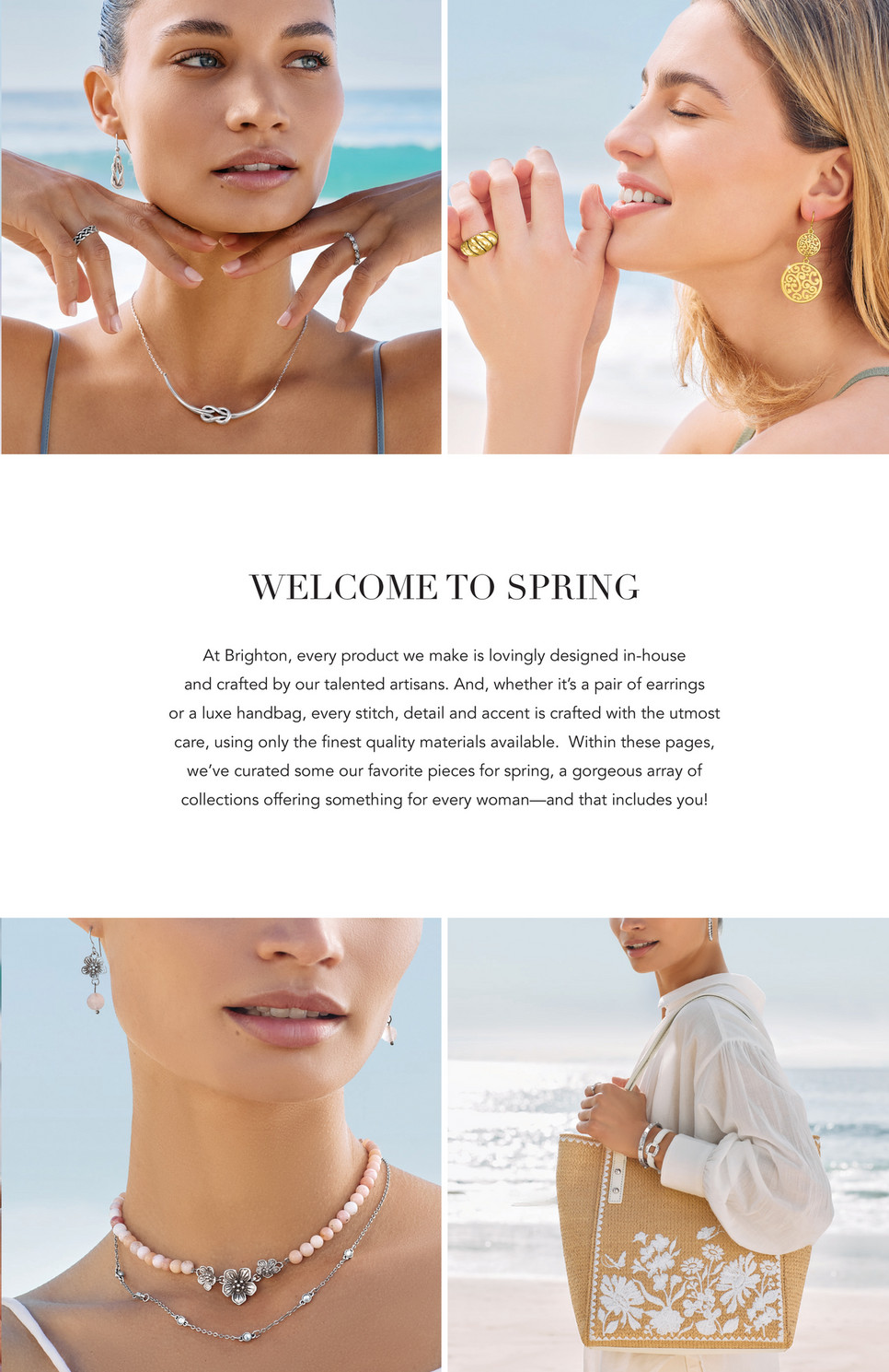 Brighton - Brighton Spring 2024 Mailer - Everbloom Pearl Flower