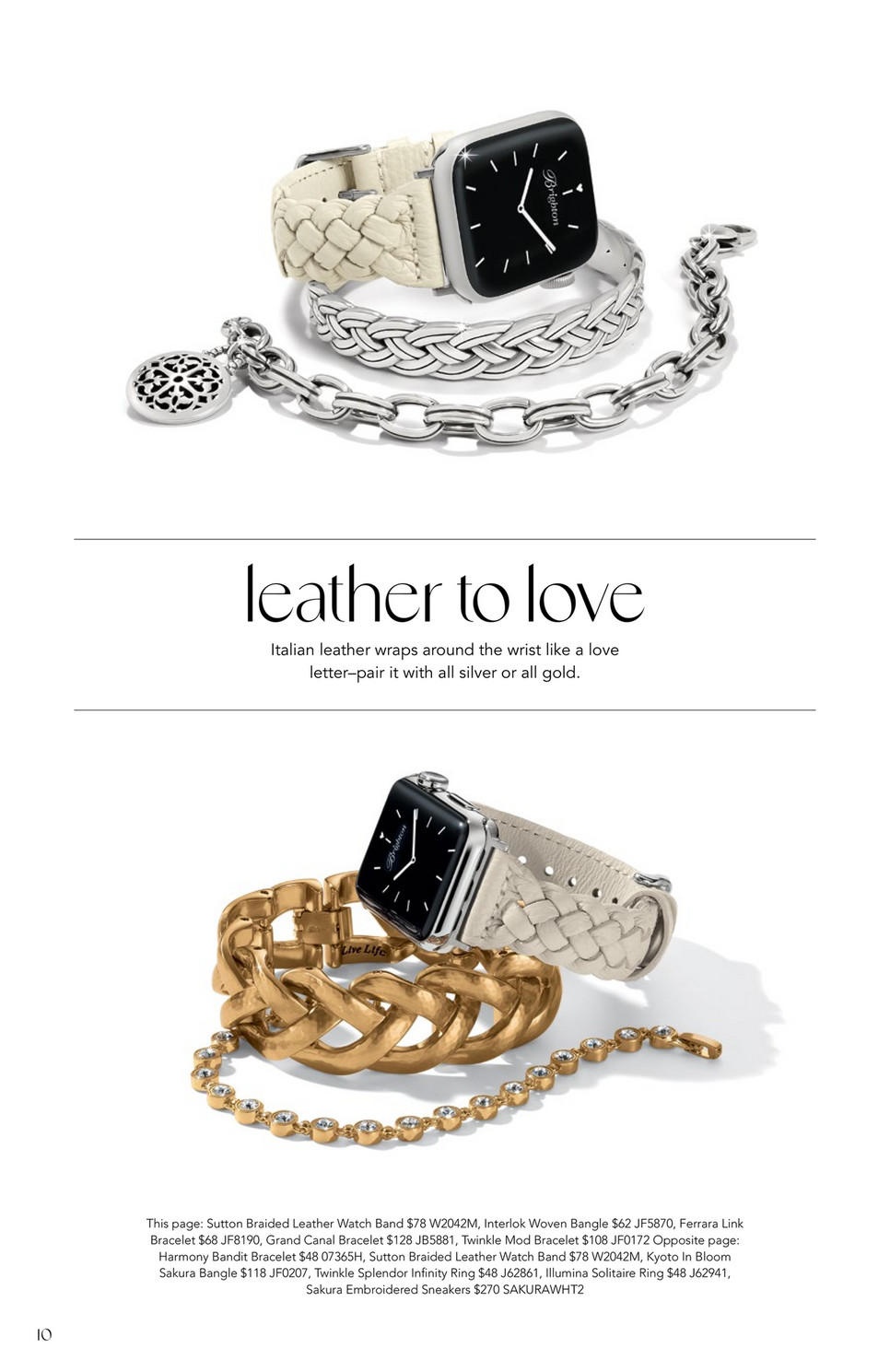 Brighton - Watch Band Book 2024 - Ferrara Link Bracelet - JF8190