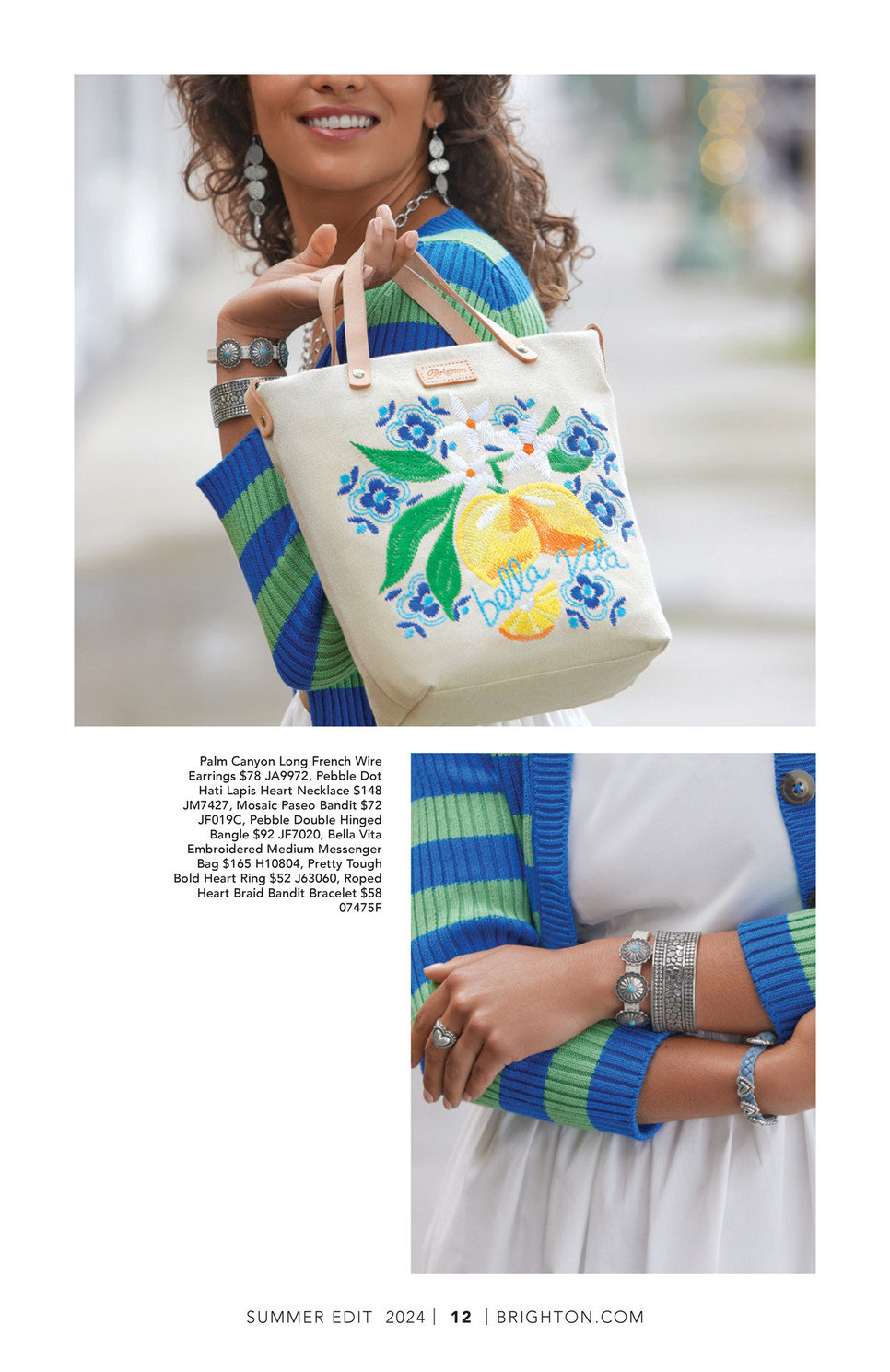 Brighton - Summer Mailer 2024 - Spread The Love Embroidered Medium