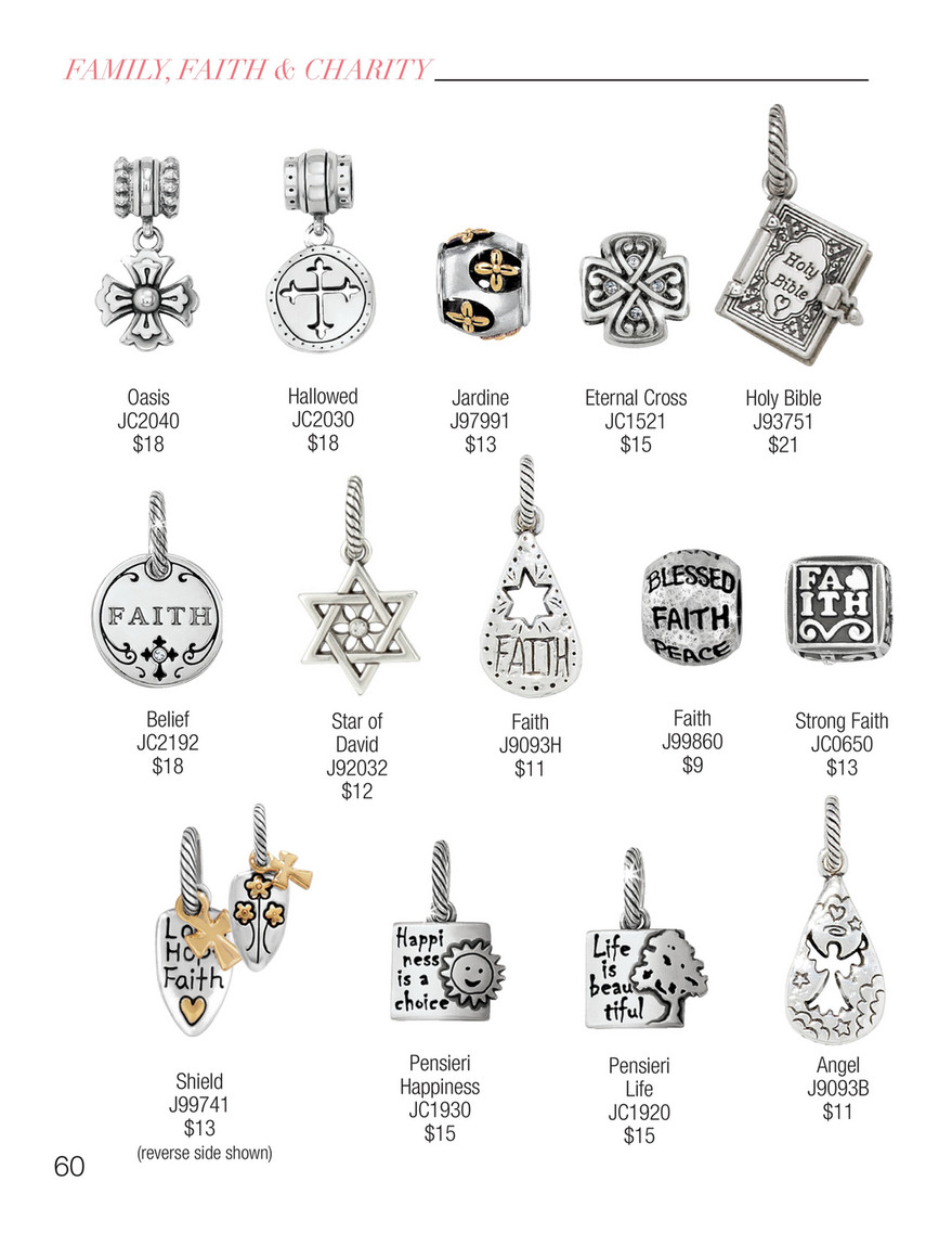 Lot of newest Brighton charms All brand new.