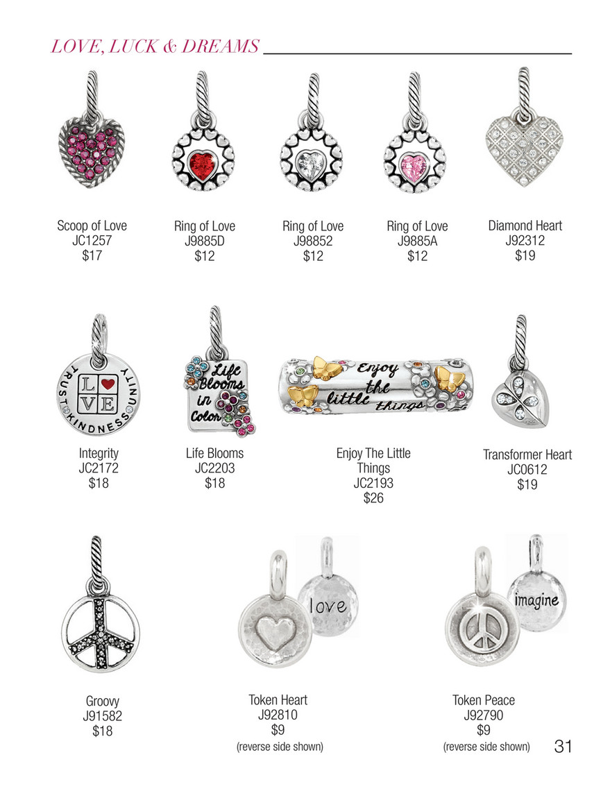 Brighton - Brighton Charm Collection - Brighton Reno Heart Charm