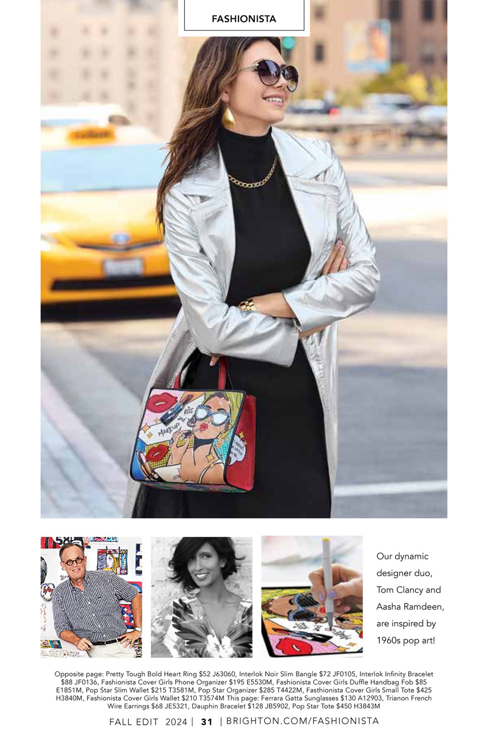 Brighton - Fall Mailer 2024 - Pop Star Micro Bag - E5547M