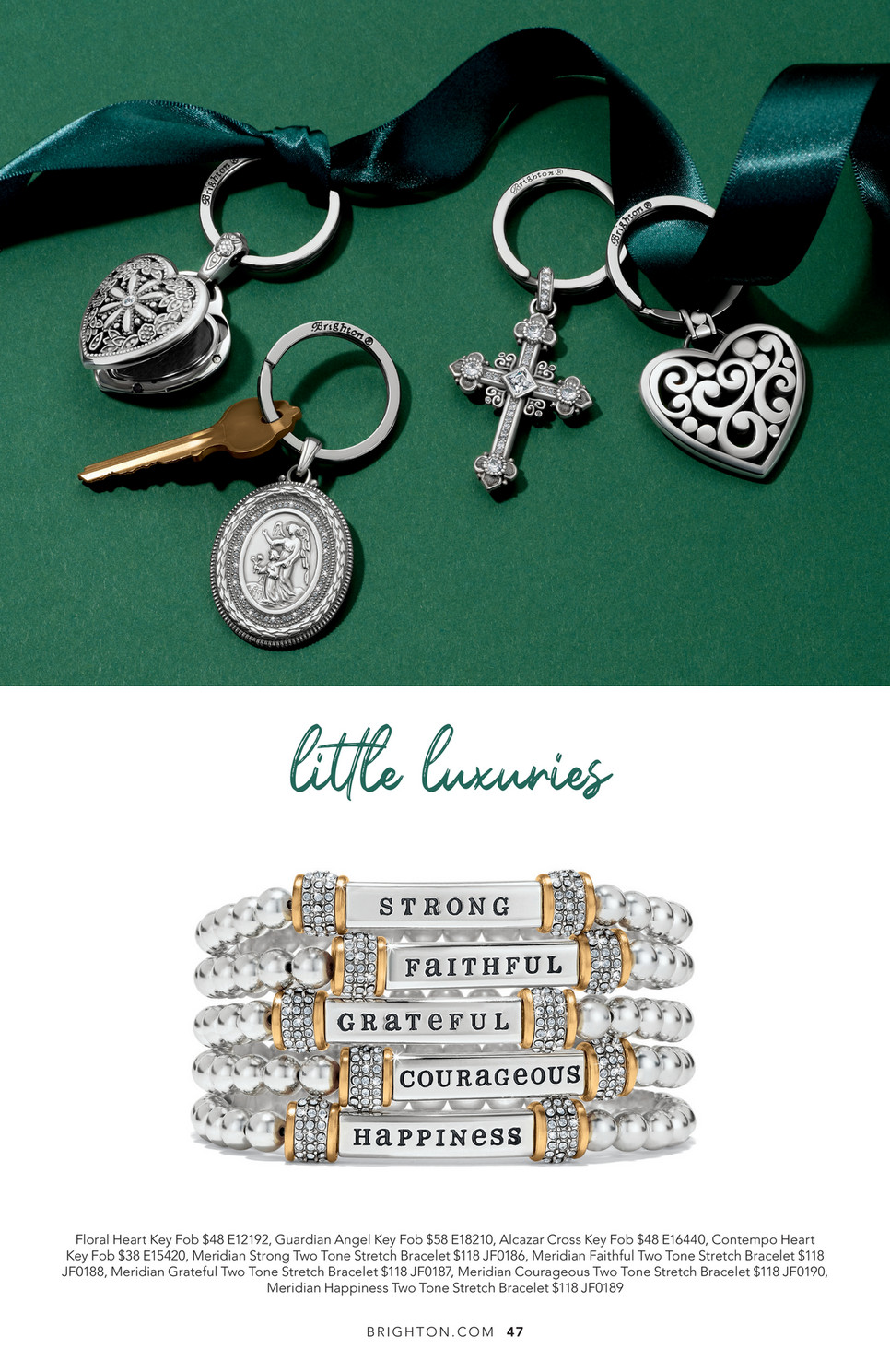Brighton - Holiday 2024 Gift Guide Mailer - Guardian Angel Key Fob
