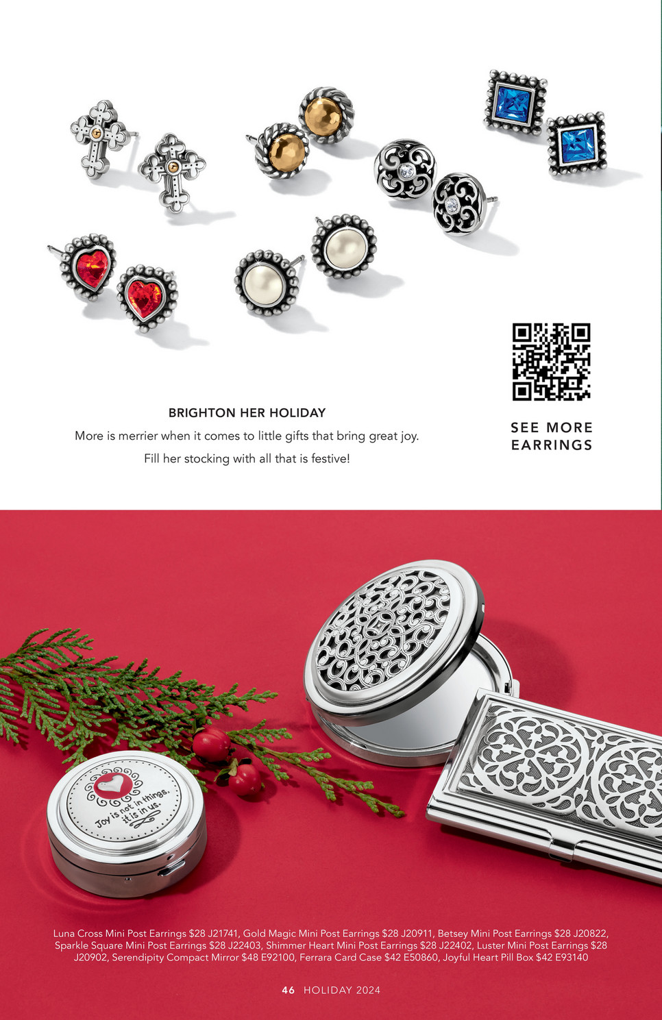 Brighton - Holiday 2024 Gift Guide Mailer - Guardian Angel Key Fob