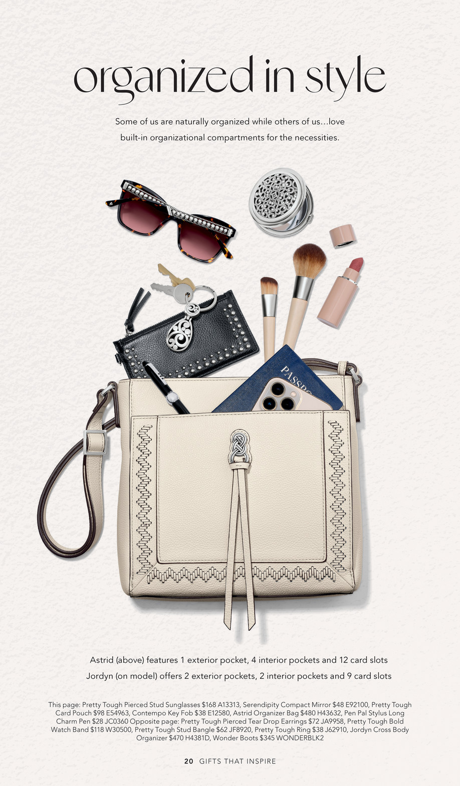 Brighton - Brighton Handbag Mailer Oct 2024 - Astrid Organizer Bag