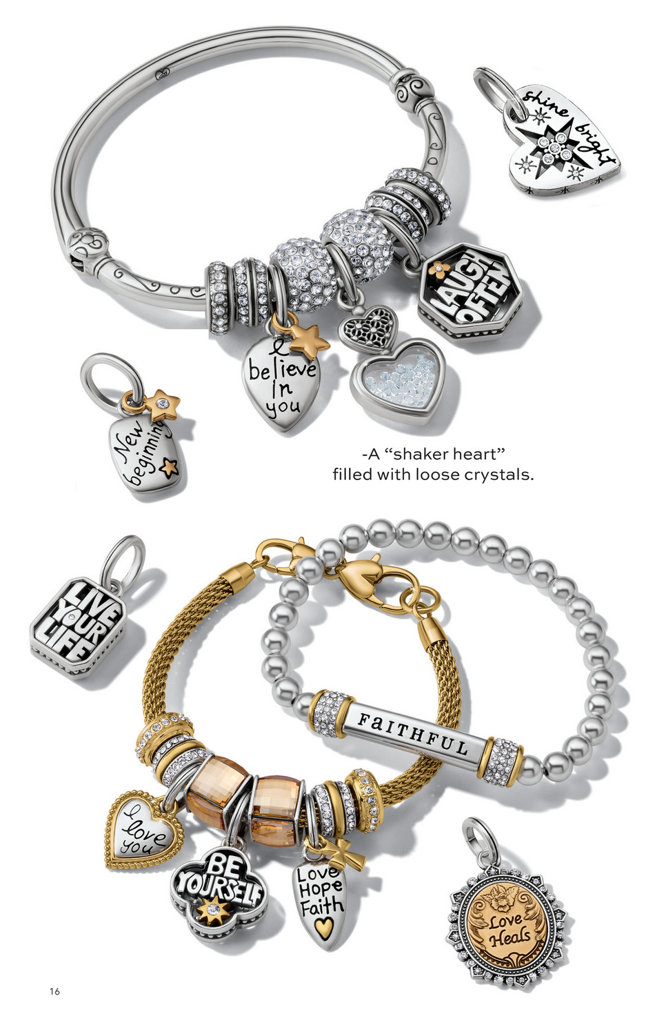 Brighton - Charm Holiday 2024 - Viva Laugh Charm - JC7060