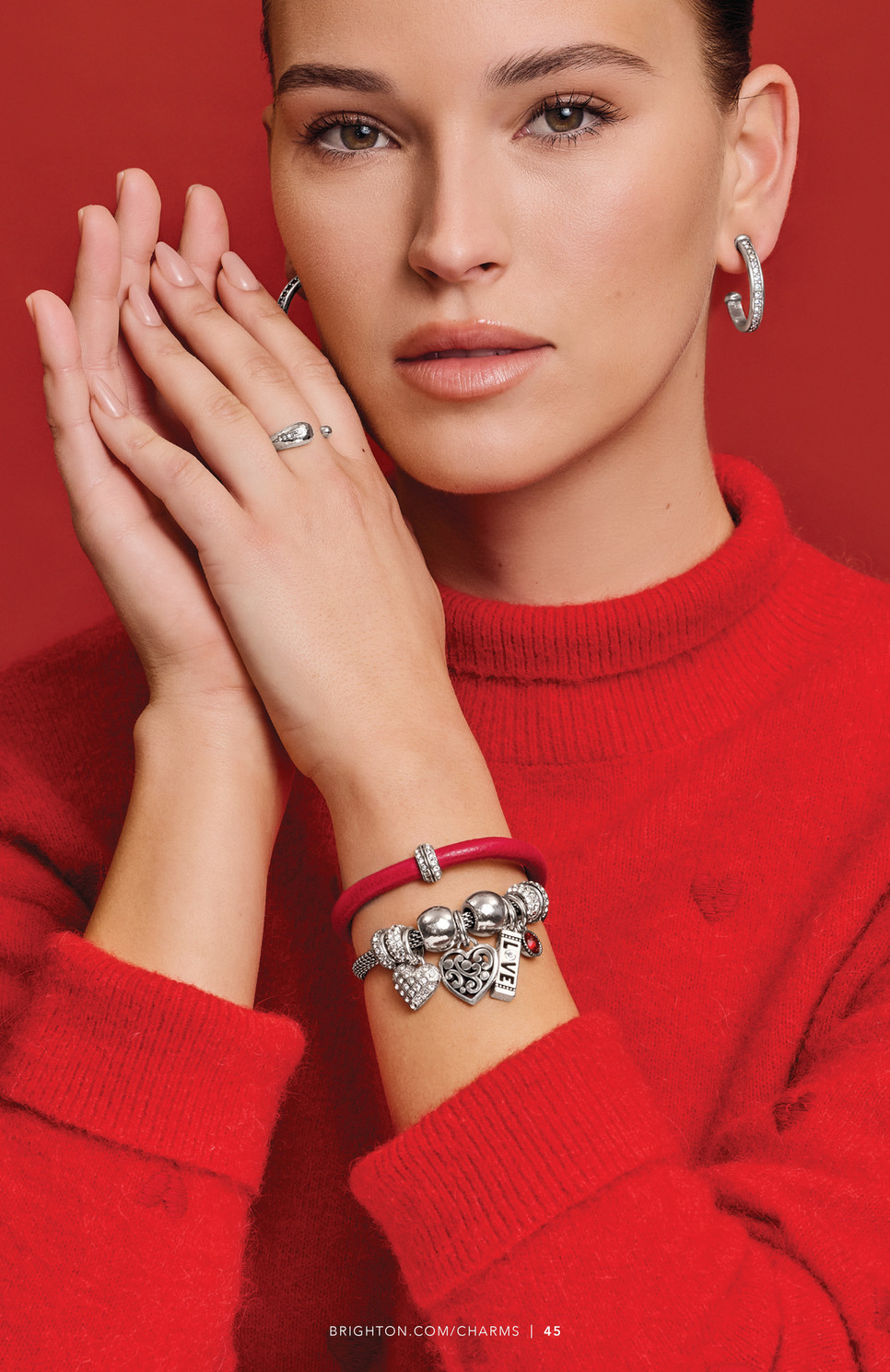 Brighton - Valentines Day 2025 Mailer - Madly In Love Handbag Fob