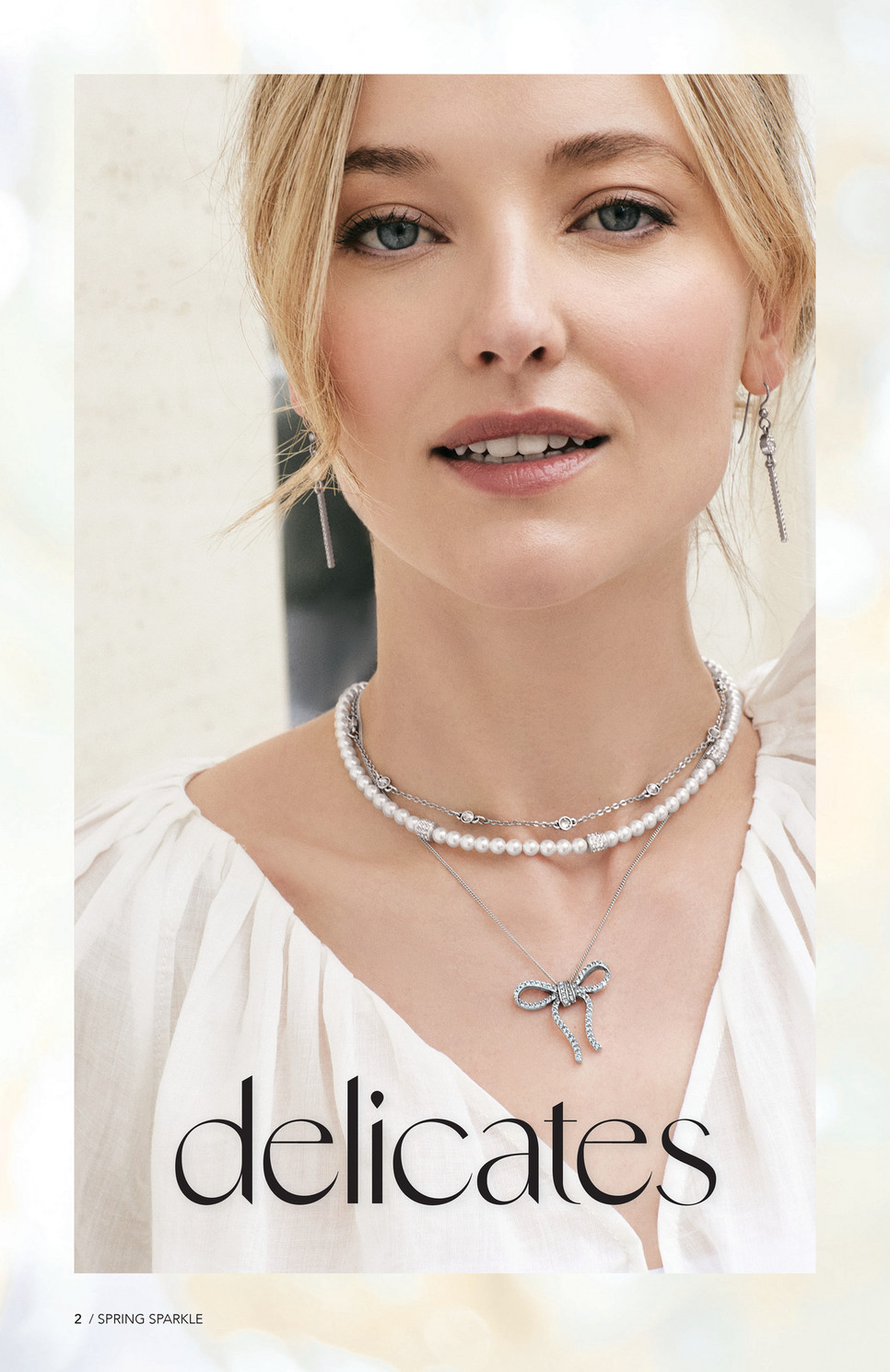 Brighton - Sparkle Lookbook - Meridian Zenith Medium Hoop Earrings