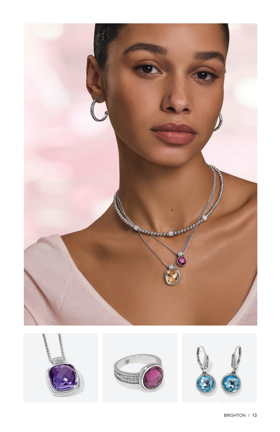 Brighton - Sparkle Lookbook - Meridian Aurora Crystal Petite