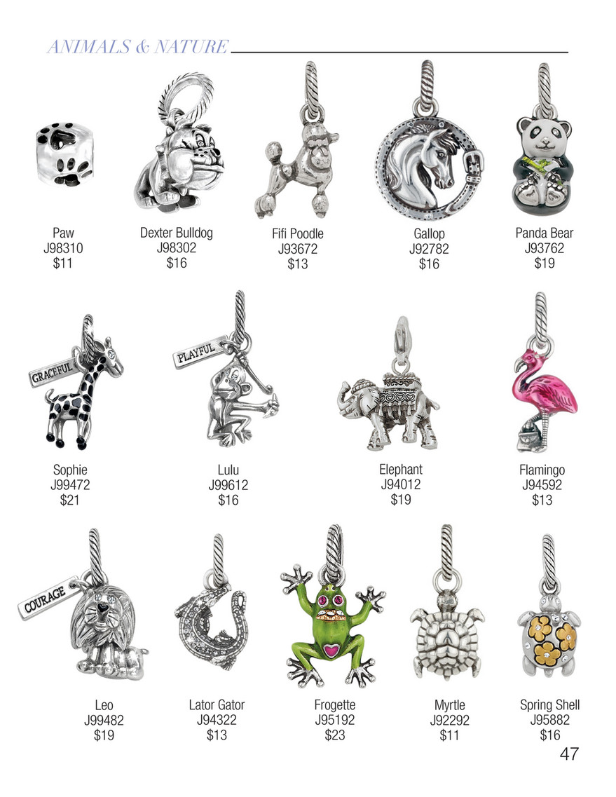 Brighton - Holiday Charm Collection - Brighton Leo Charm Silver