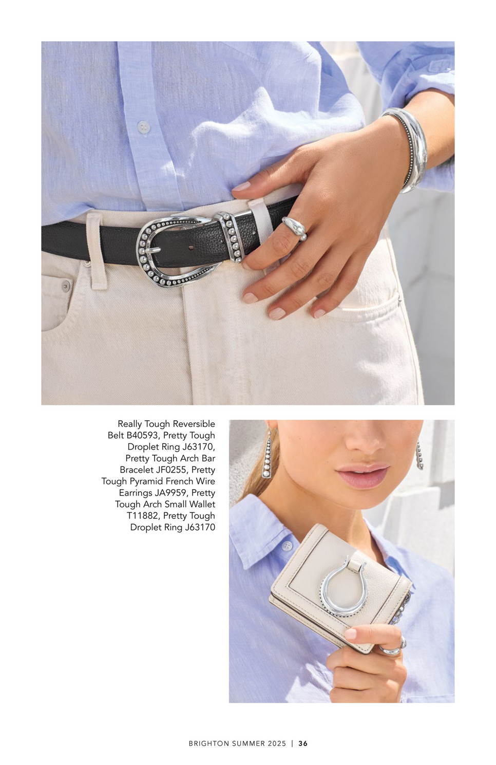 Brighton - Summer Lookbook - Pretty Tough Droplet Hinged