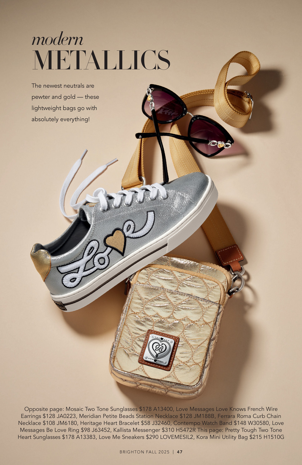 Brighton - Fall Artists and Artisans Lookbook - Kallista Metallic