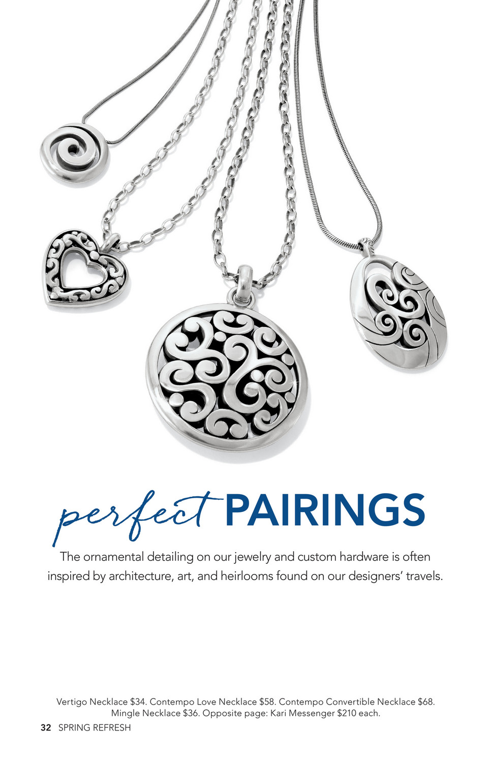 Brighton - Spring Refresh - Brighton Geneva Heart Short Necklace