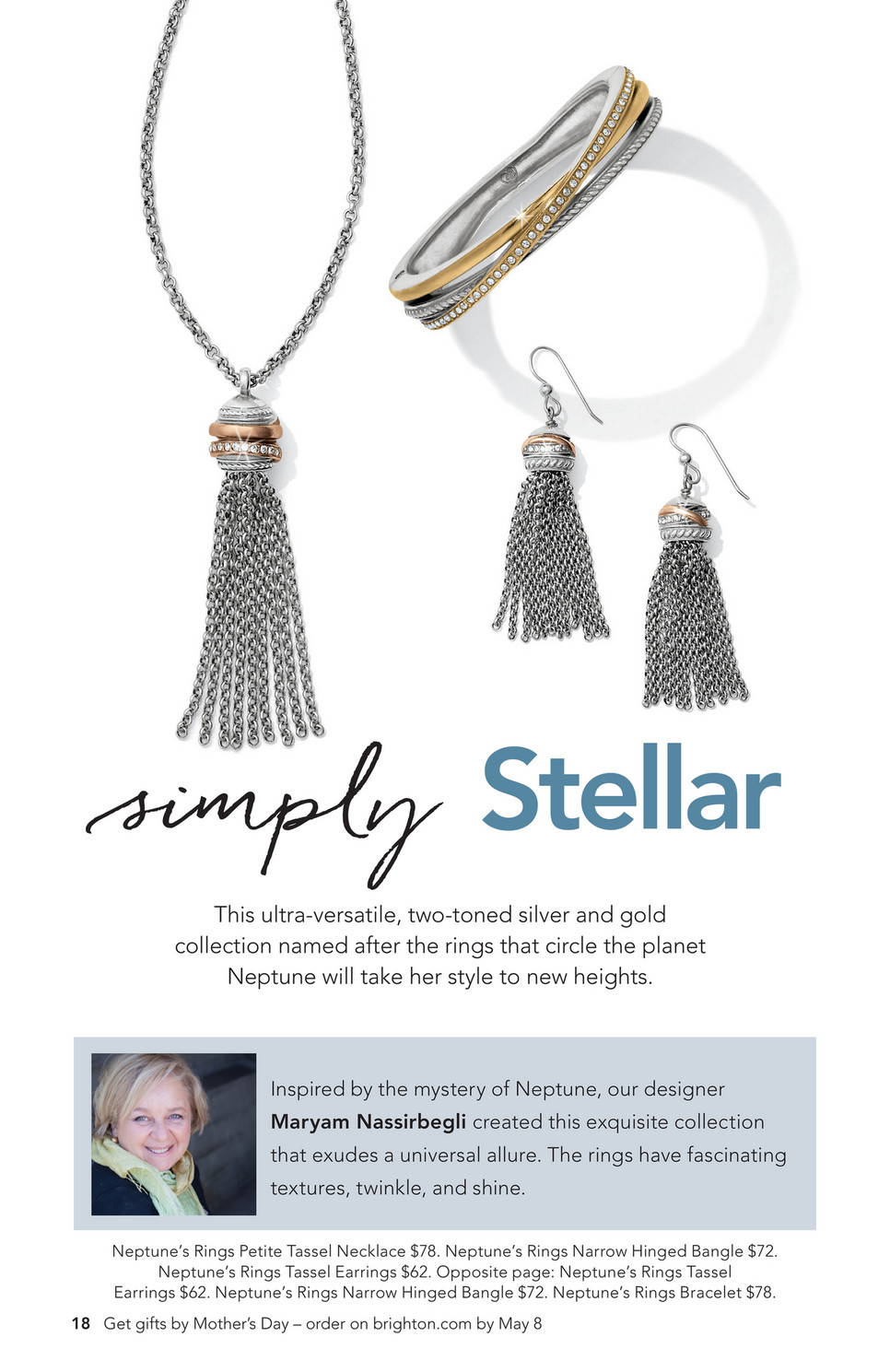 Brighton - Celebrate Moms - Brighton Ferrara Compact Mirror Silver