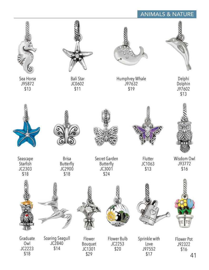 Brighton - Charm Assortment Booklet - Fall - Brighton Princess