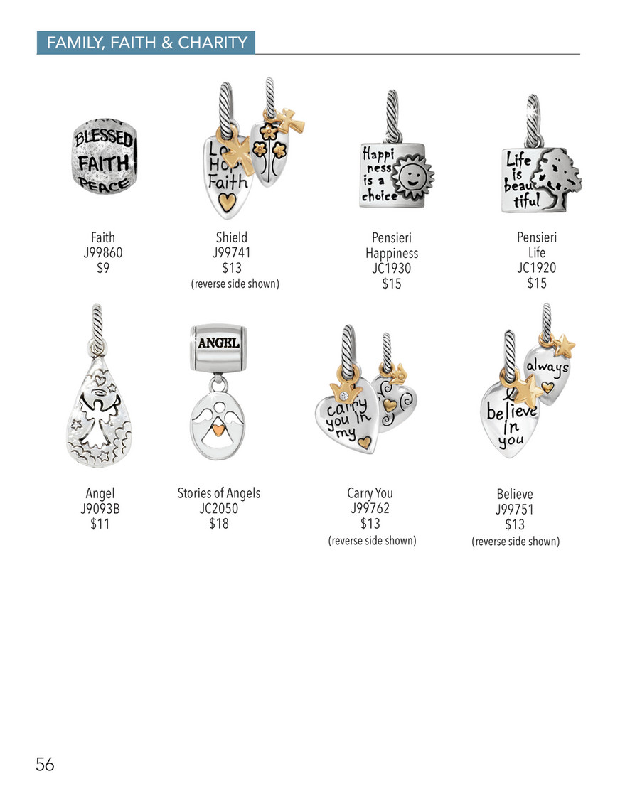 Brighton - Charm Assortment Booklet - Fall - Brighton Sisters