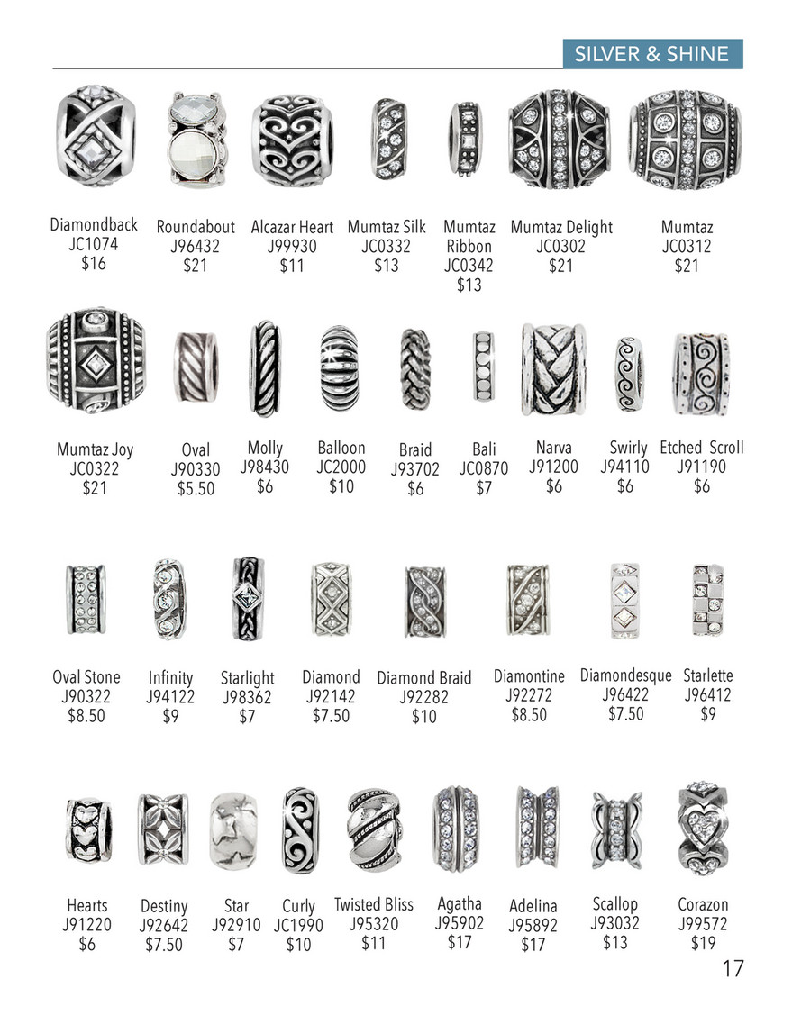 Brighton - Charm Assortment Booklet - Fall - Brighton