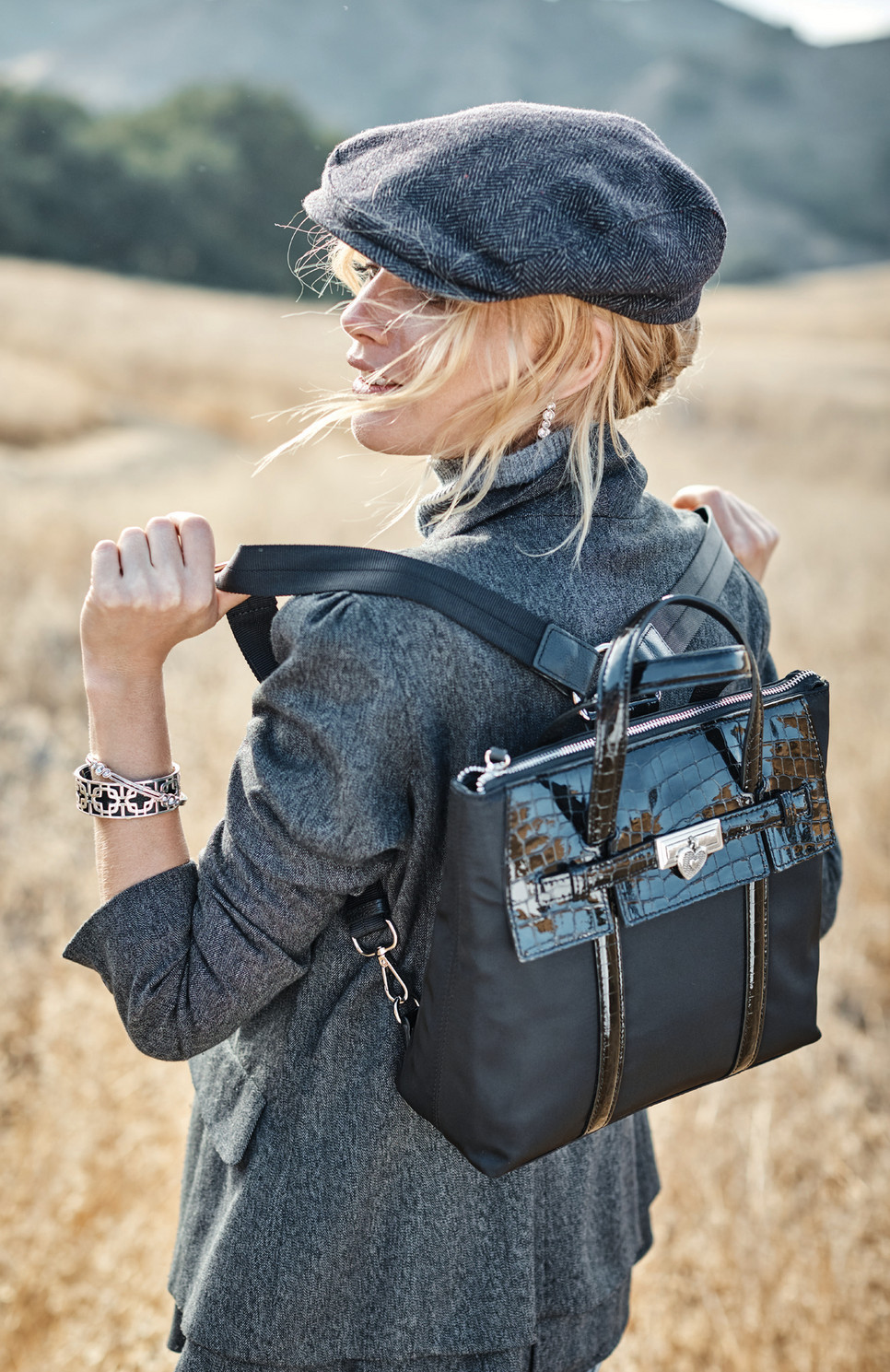 Brighton - The Fall Stories - Brighton Ginger Snappy Minibag Black