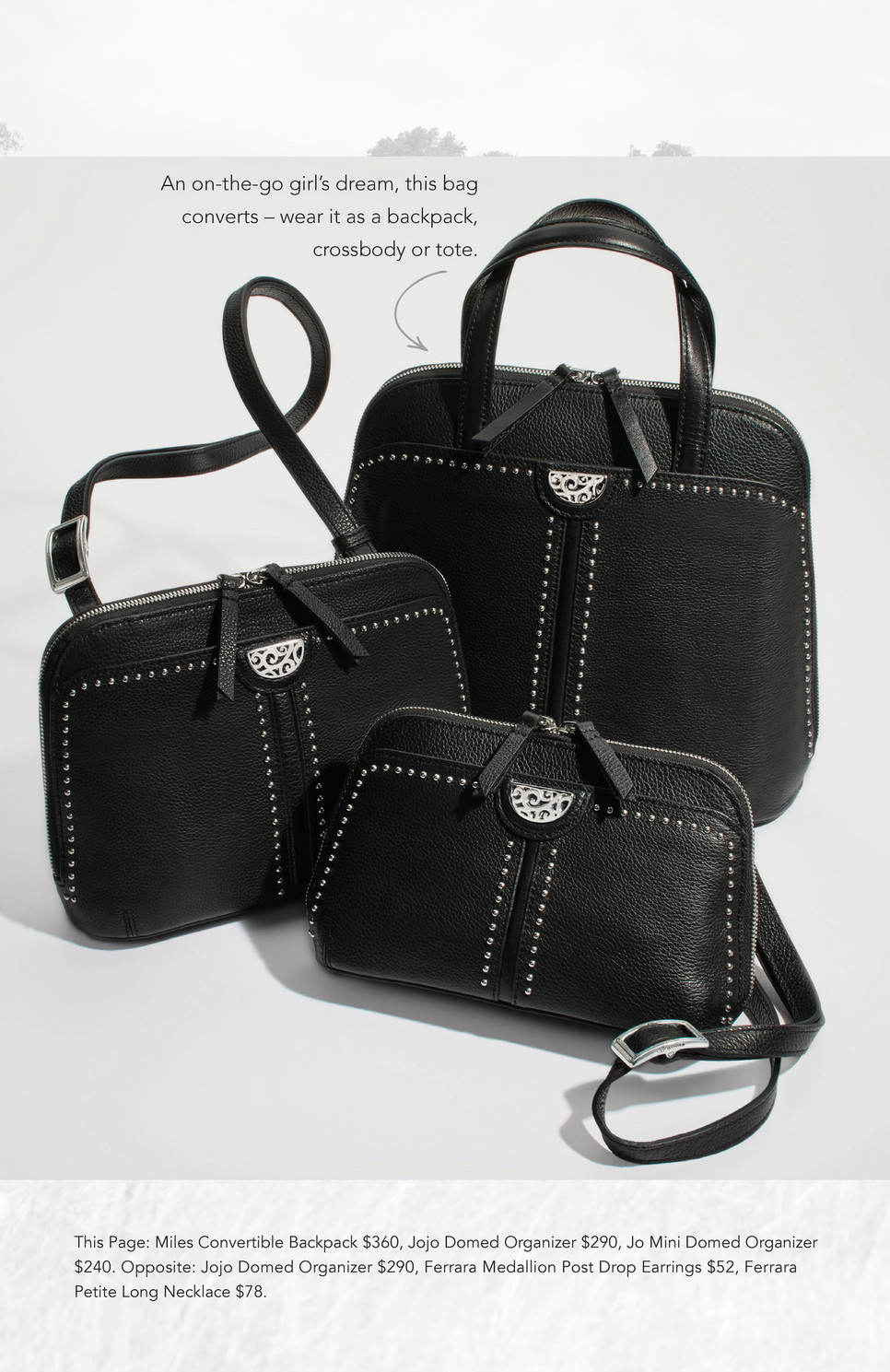 Brighton - The Fall Stories - Brighton Ginger Snappy Minibag Black