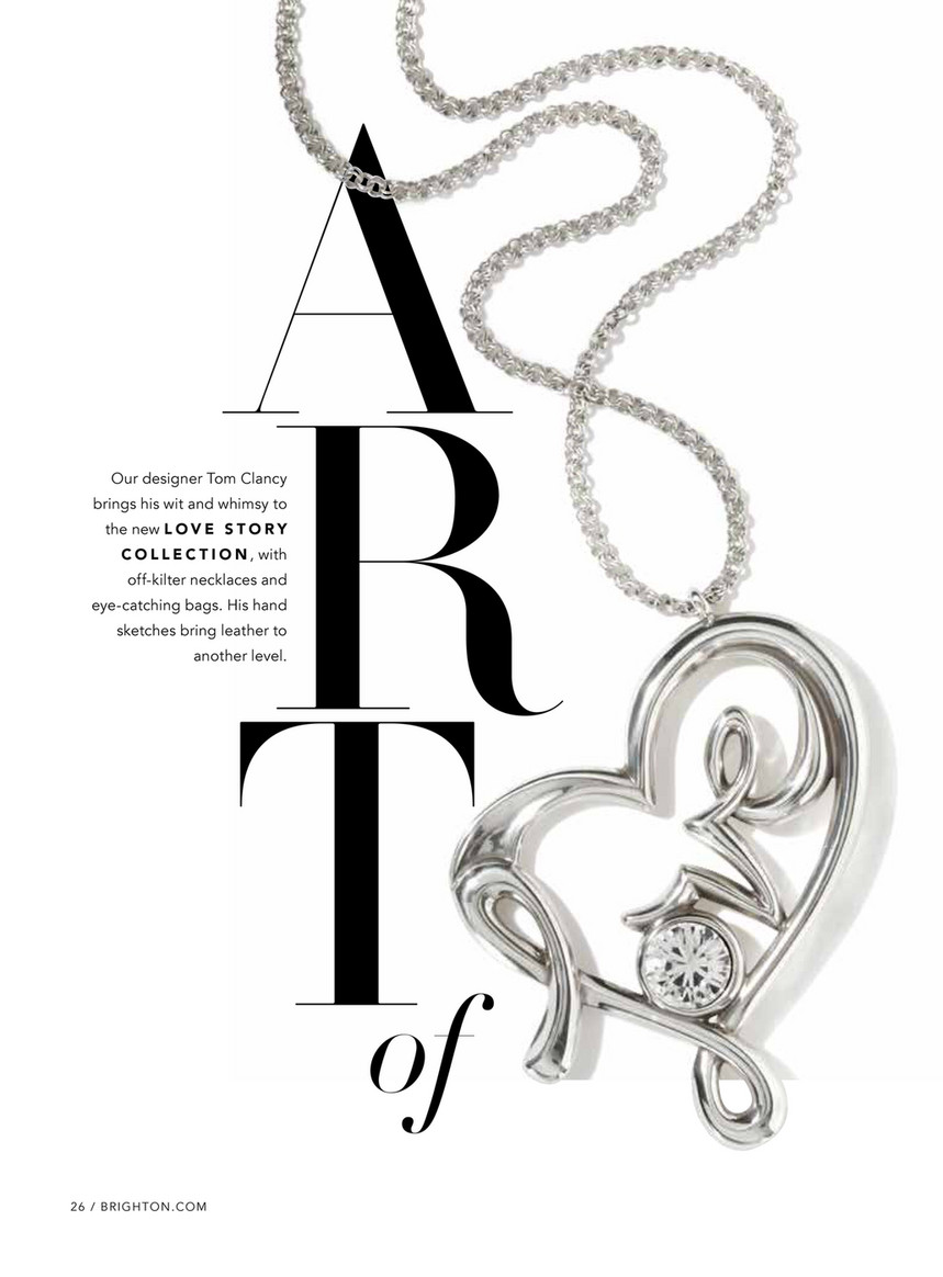 Brighton - Love, Brighton - Brighton Love Story Long Necklace Silver