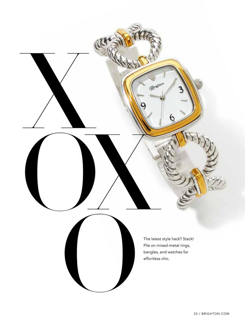 Brighton - Love, Brighton - Brighton Kindred Watch Silver-Gold display picture 1