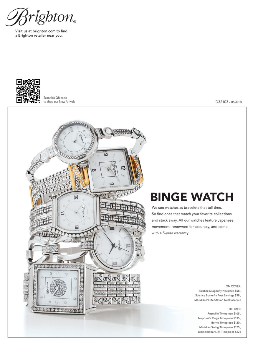 Brighton - Designer Jewelry - Brighton La Palma Watch Silver display picture 2