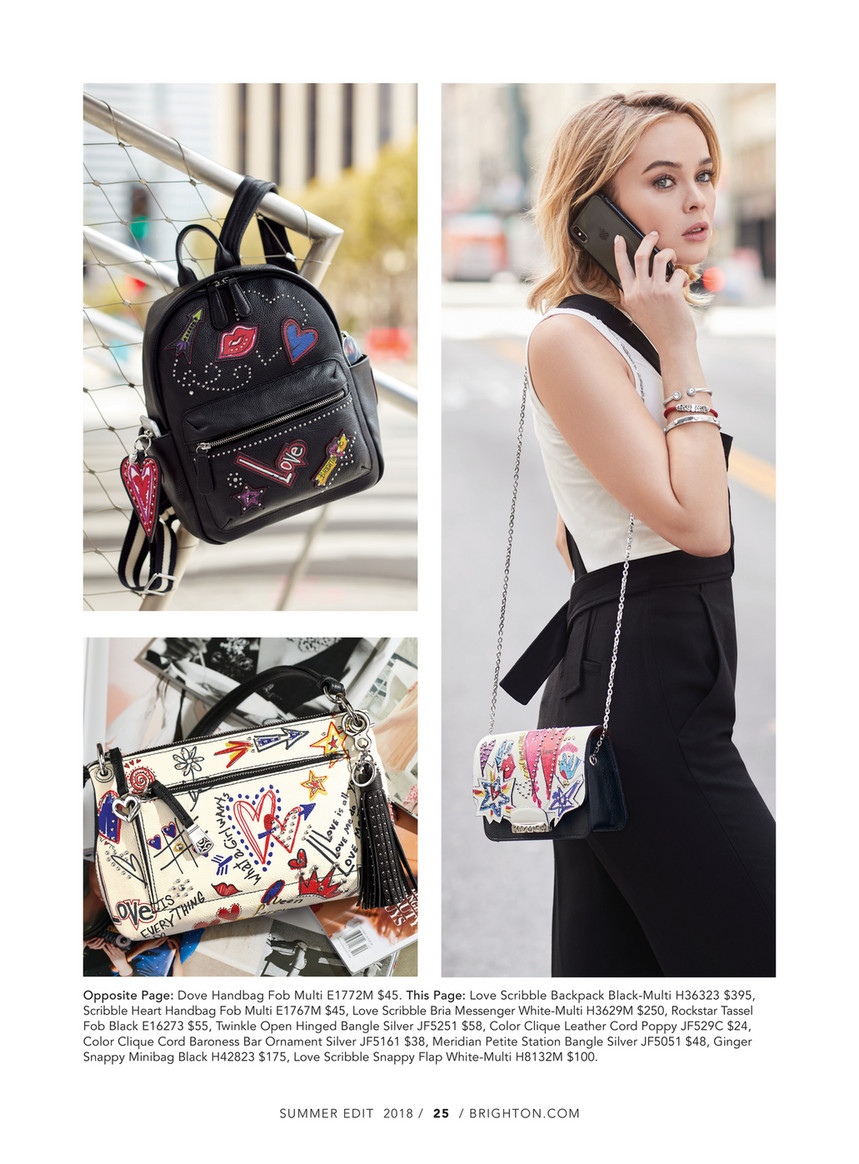 Brighton - The Summer Edit 2018 - Brighton Love Scribble Backpack