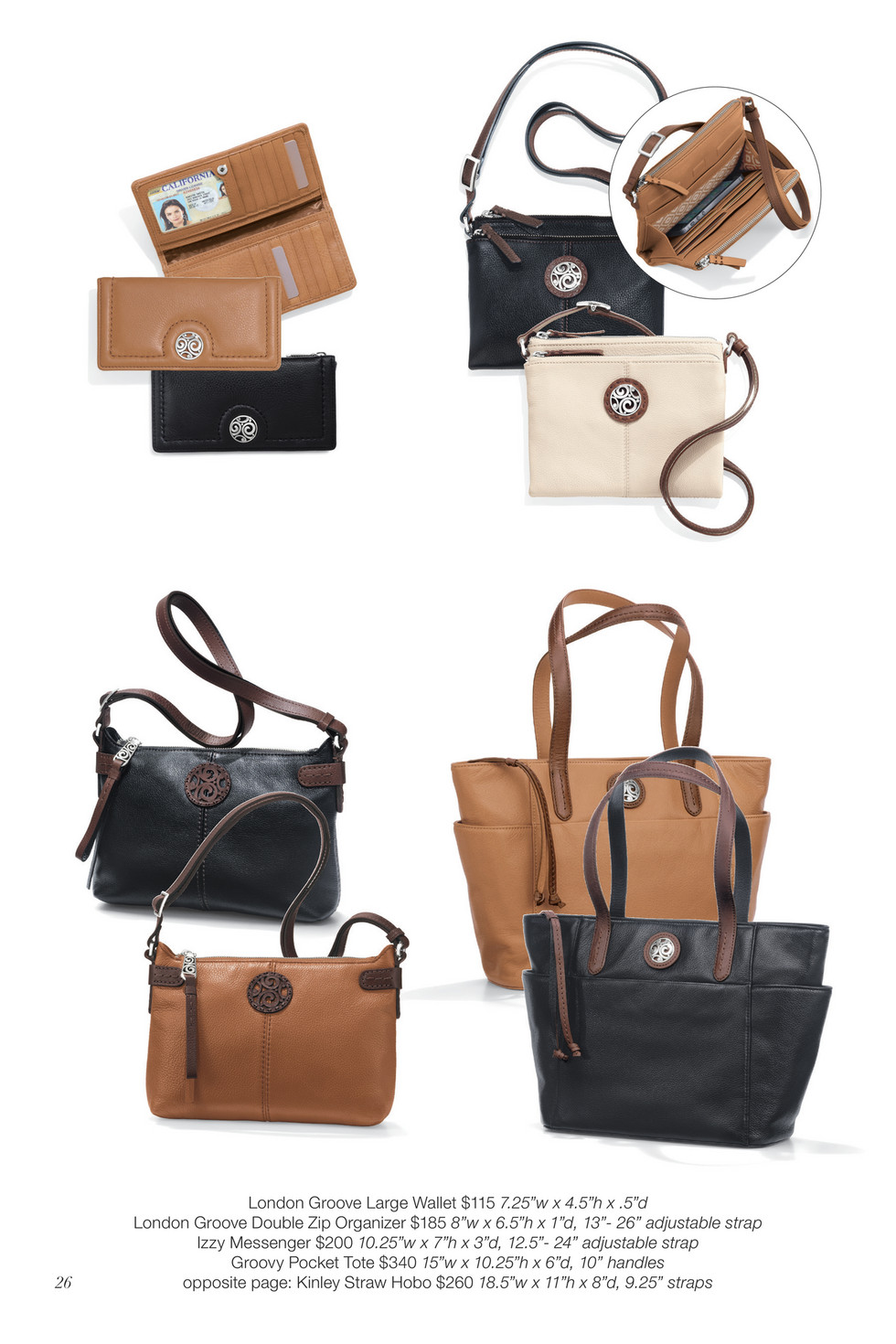 Brighton - The Jewelry Edit - Brighton London Groove Double Zip