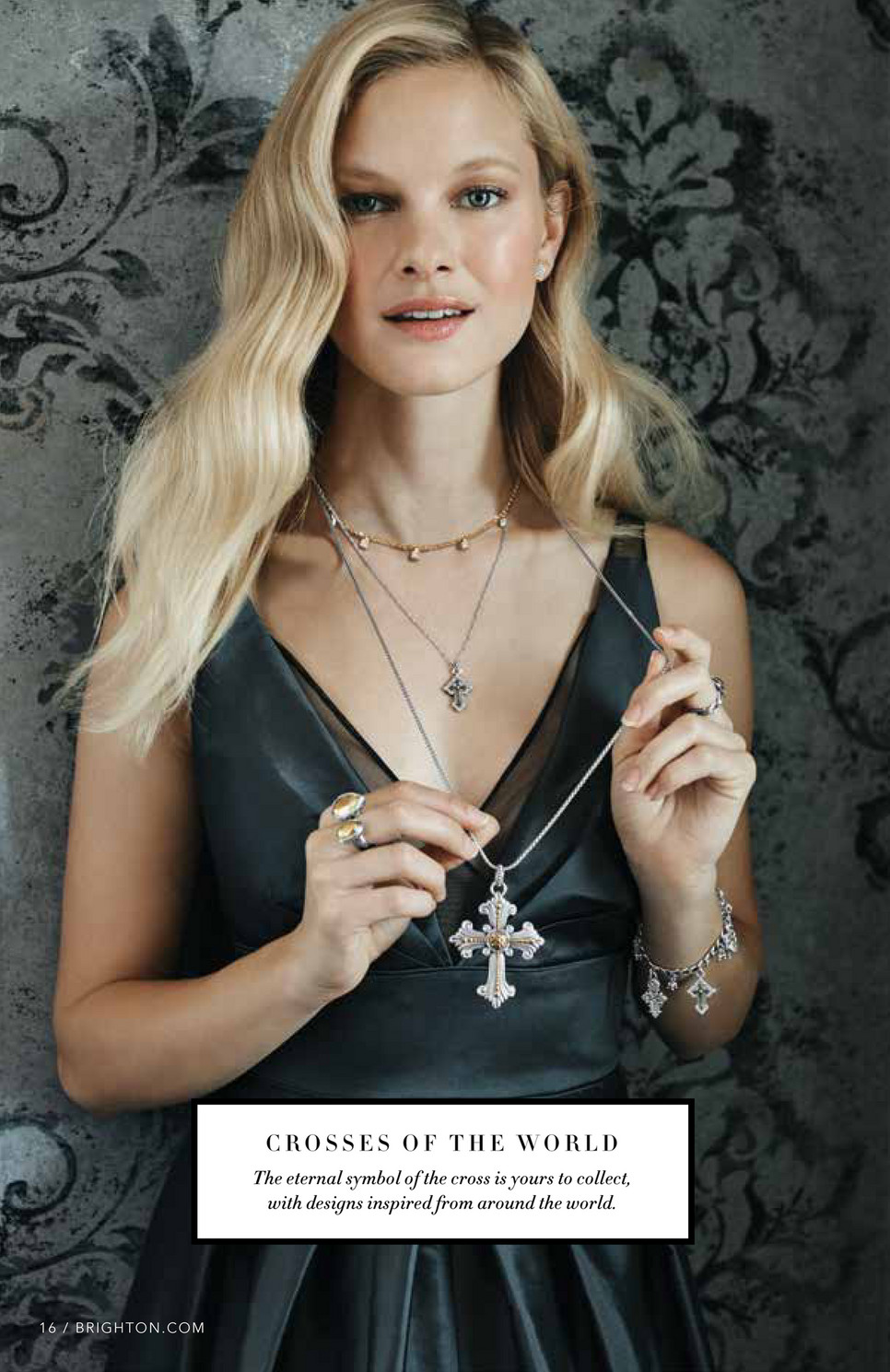 Kiva Store | Greek Key Motif Sterling Silver Cross Pendant Necklace - Key  to Heaven