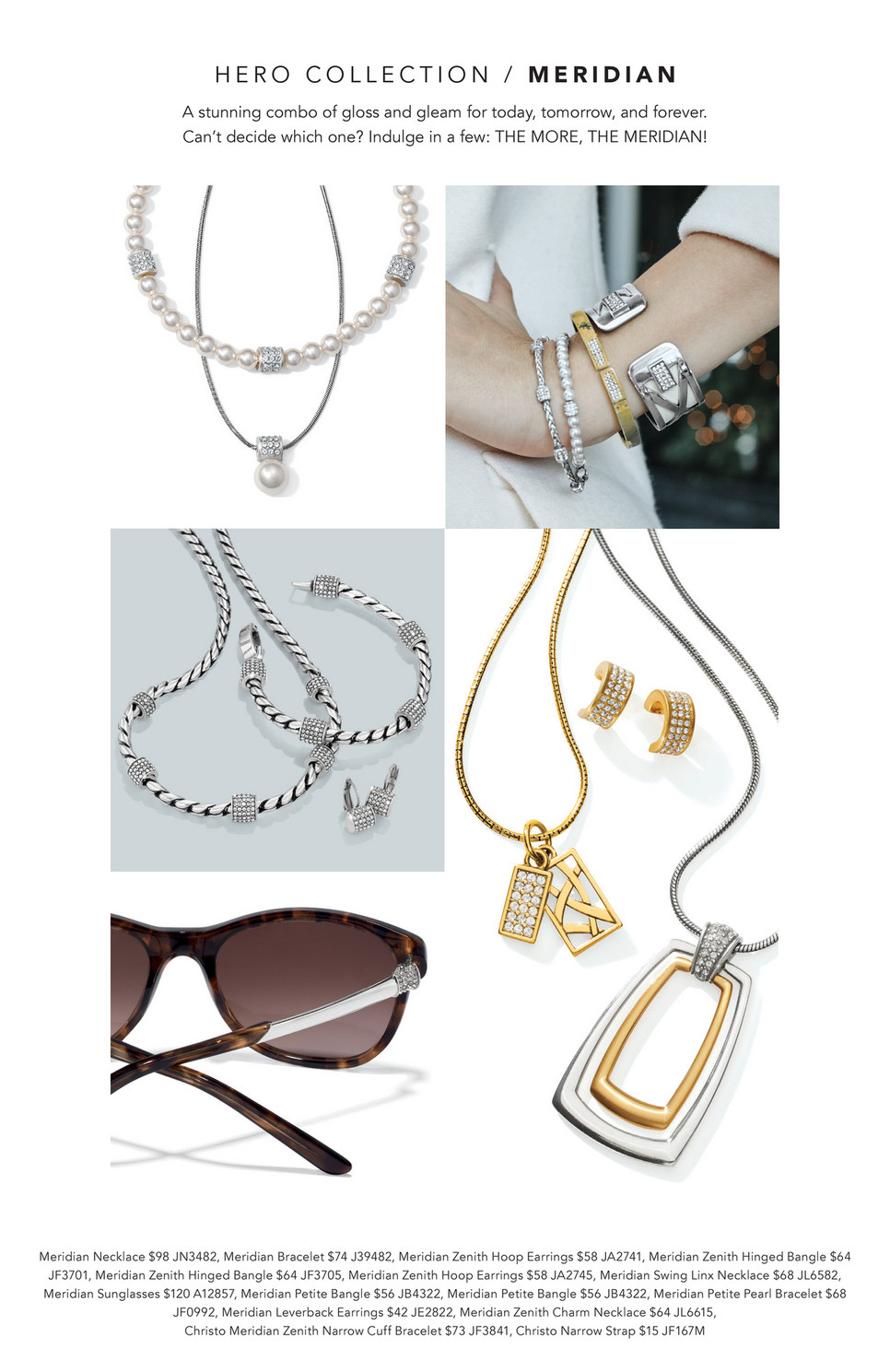 Brighton - Hero Collections - Brighton Meridian Orbit Bracelet Silver