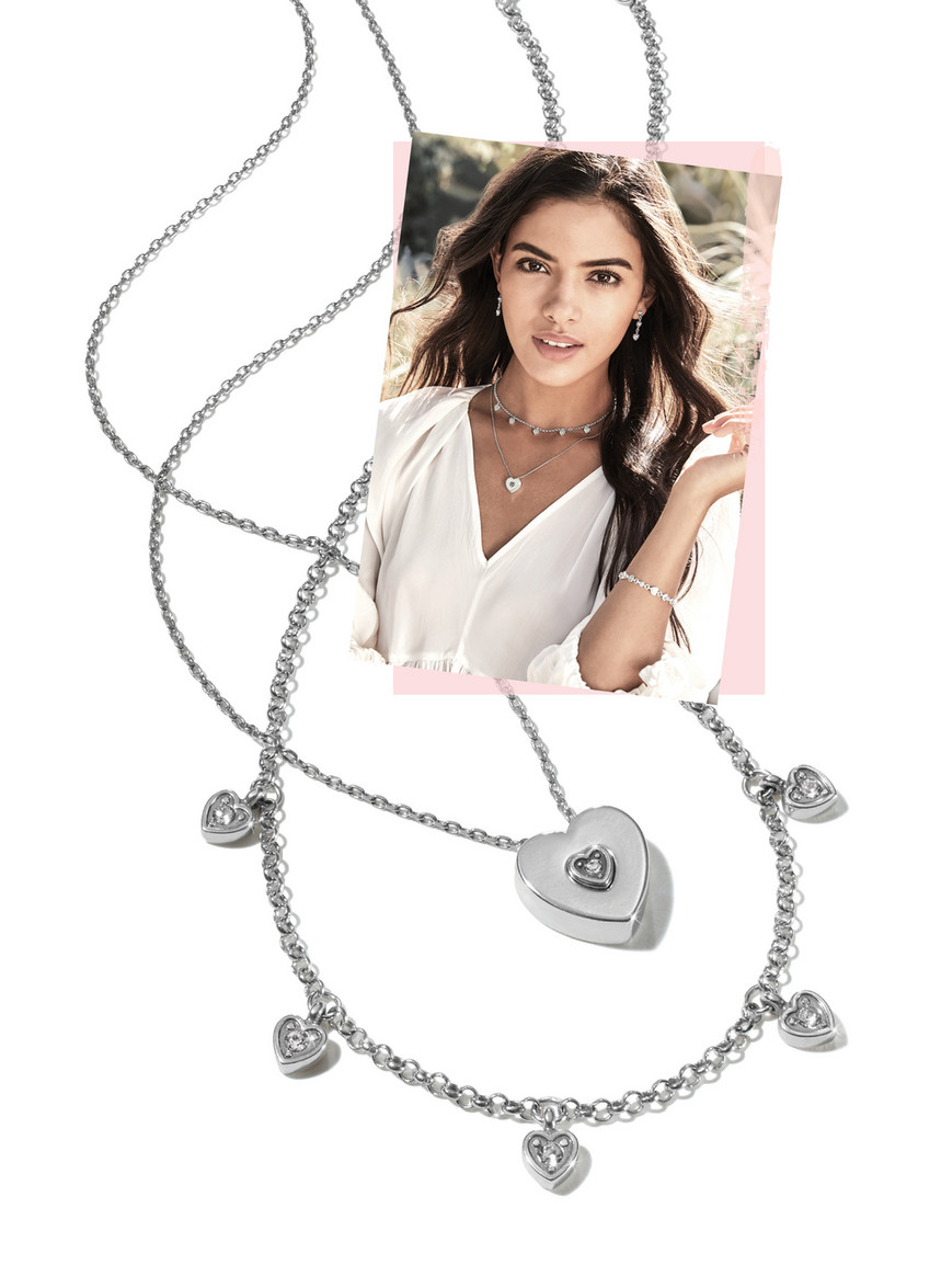 【TATIANA】(Silver925) Botanic Heart Beads Necklace / 追跡送 NEW Ilaria SILVER 950 necklace with turquoise heart | eBay