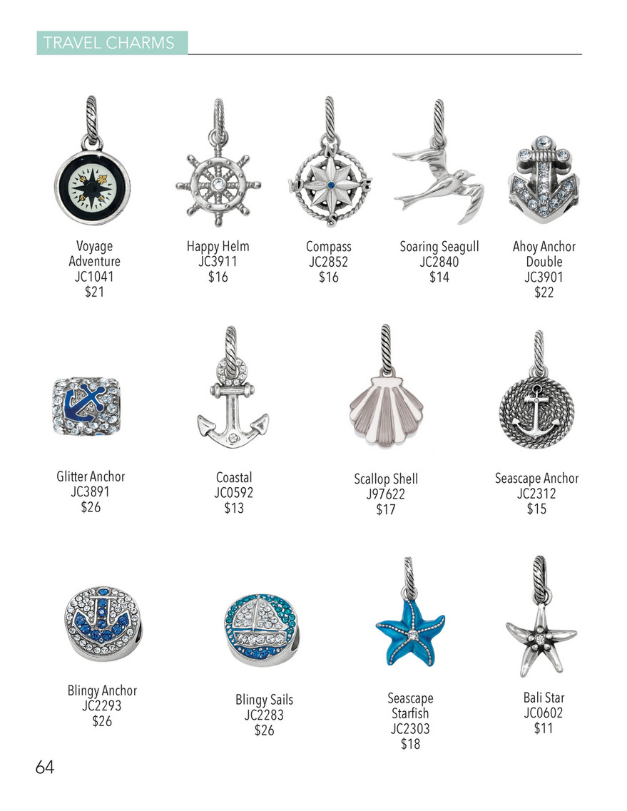 Brighton - Brighton Charms Spring 2019 - Brighton Bon Voyage Charm