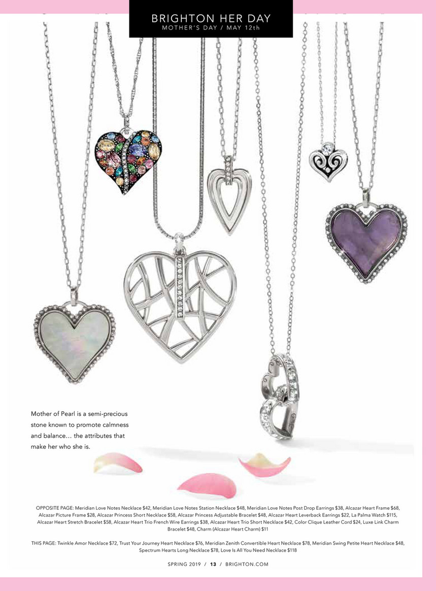 Shea Stone Heart Necklace